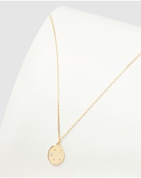 Luna Rae - Solid Gold - Stars of Libra Diamond Necklace