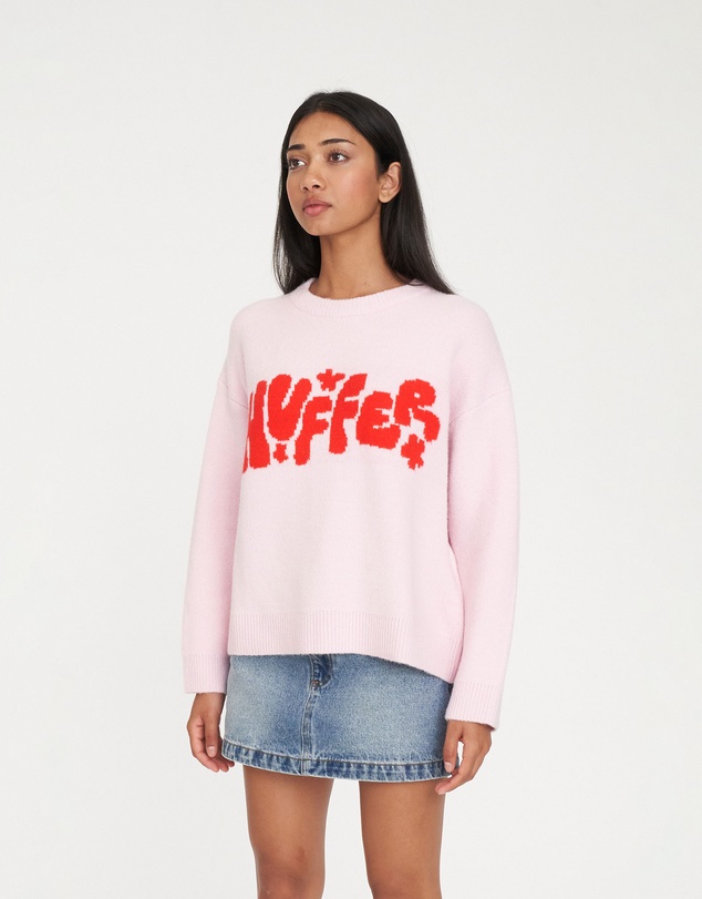 Huffer - Intarsia Knit/Chill Out