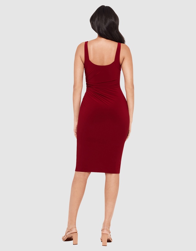 Miraclesuit Shapewear - Diva Bodycon Sleeveless Midi Shaping Dress
