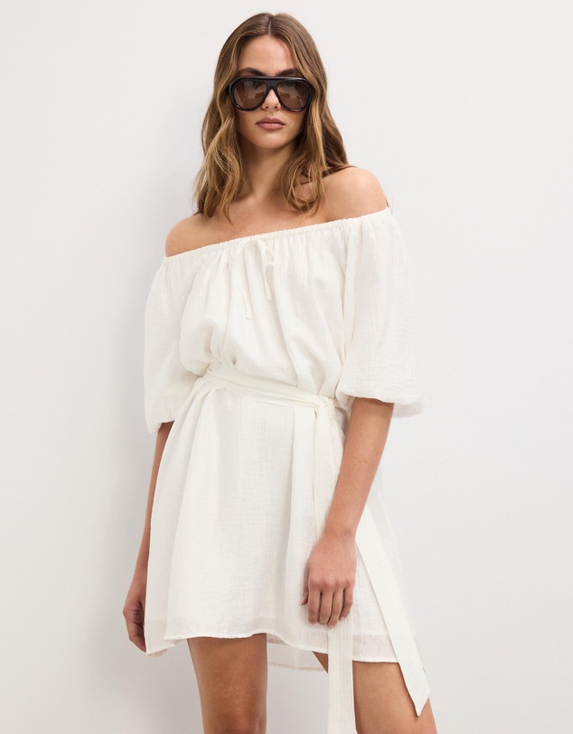 The Fated - Adjustable Neck Mini Dress