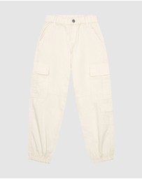 GUESS - Poplin Parachute Pants