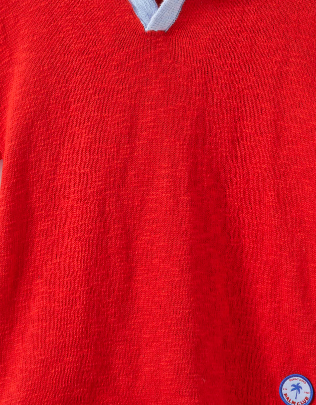 Cotton On Kids - Oversized Colour Block Knit Polo