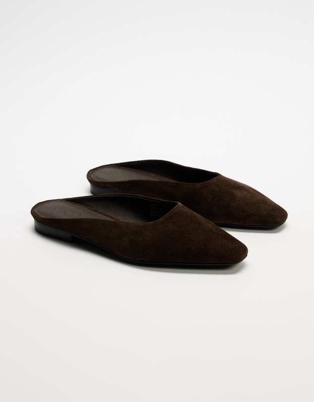 AERE - Tala Suede Mules