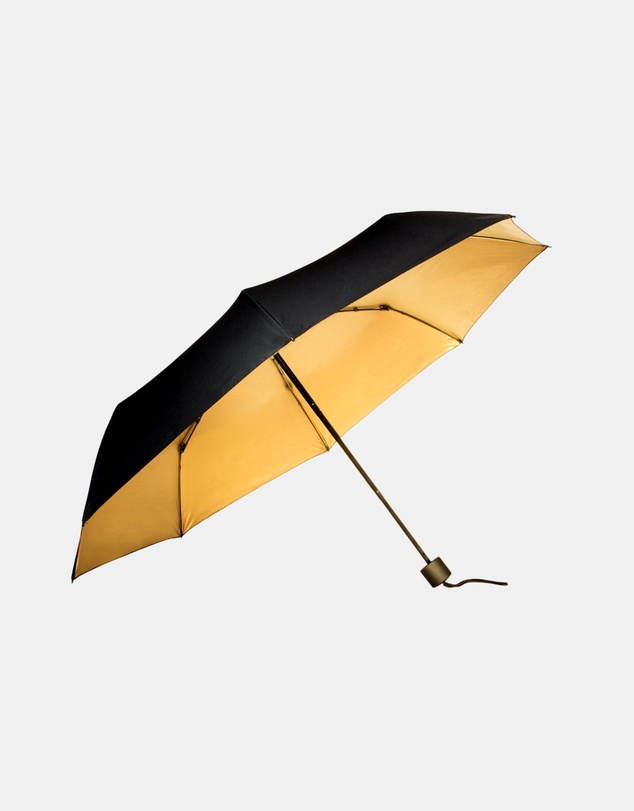Suck UK - Umbrella Black & Gold