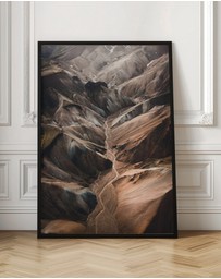 Olive et Oriel - Landmannalaugar by Witold Ziomek Art Print