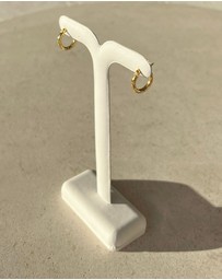 SAINT VALENTINE - Classic Hoops Small - Gold