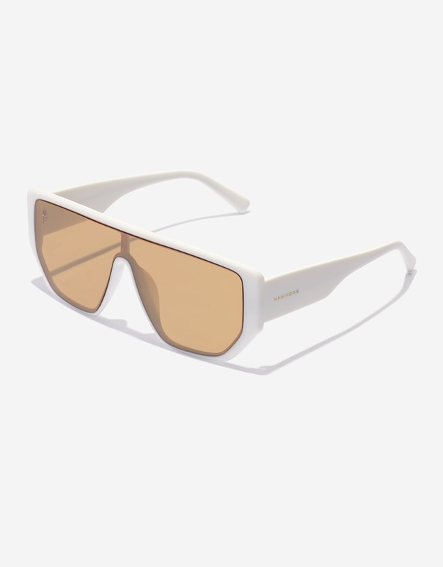 Hawkers Co - HAWKERS - White Mustard Eco METRO Sunglasses for Men and Women UV400