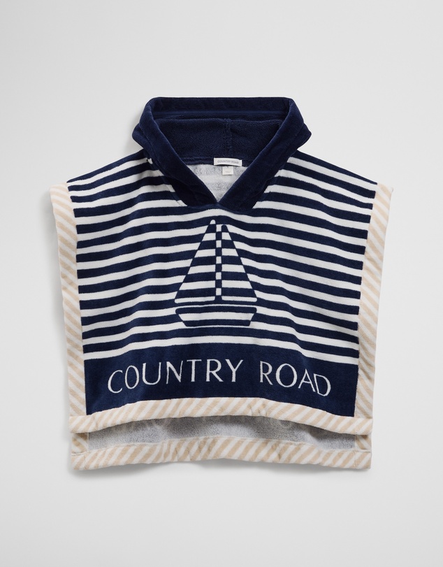Country Road - Logo Swim Poncho