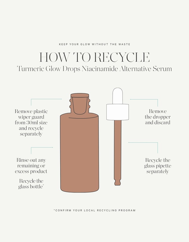 KORA Organics - Turmeric Glow Drops Niacinamide Alternative Serum
