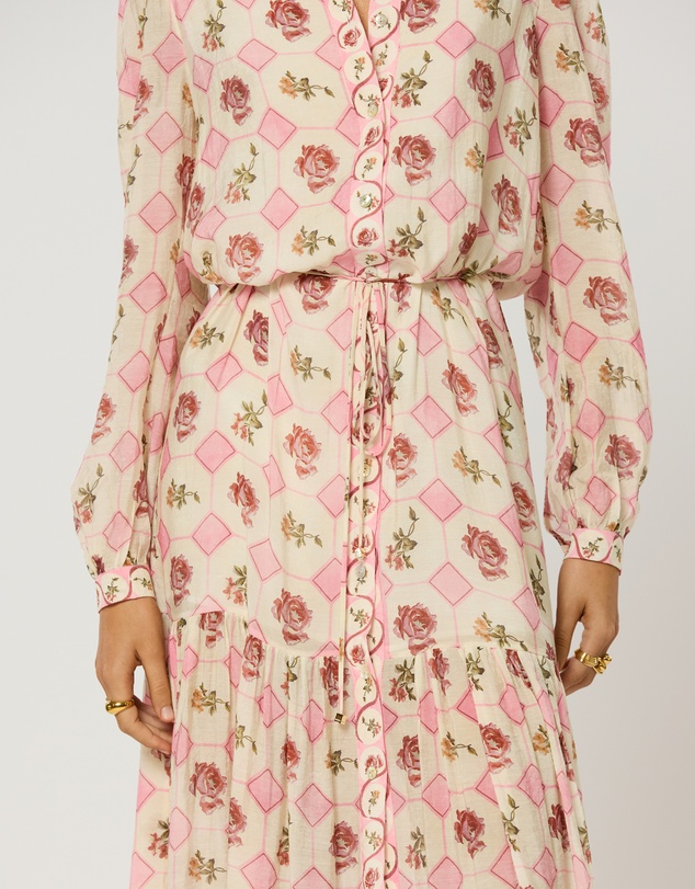 Winona - Mabel Button Maxi Dress 