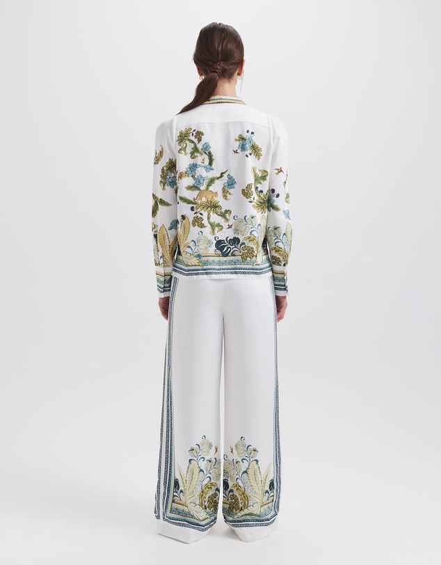 SABA - Liora Tie Neck Blouse