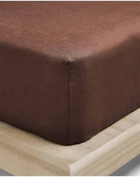 Aura Home - Emile Linen Fitted Sheet