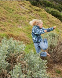 Skwosh - Shady Beaches Kids Polar Fleece Jacket