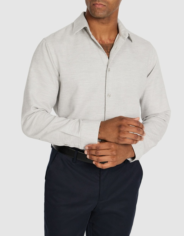 Tarocash - Iggy Slim Textured Shirt