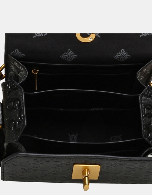 Steve Madden - BNoya-E Black Gold Handbag