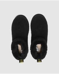 EVERAU - EverAU Ugg Ultra Platform Teddycozy Faux Fur Upper UGG Boots