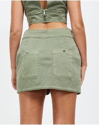 Third Form - Uniform Zip Up Skirt
