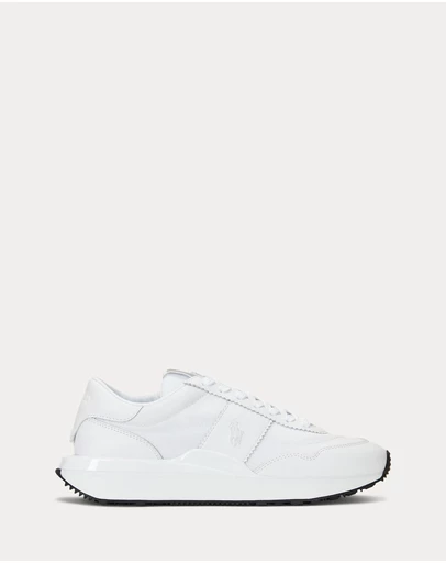 Polo Ralph Lauren - Train 89 Leather & Oxford Sneakers - Women's