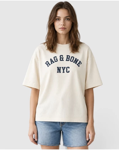 rag & bone - University Alex Tee