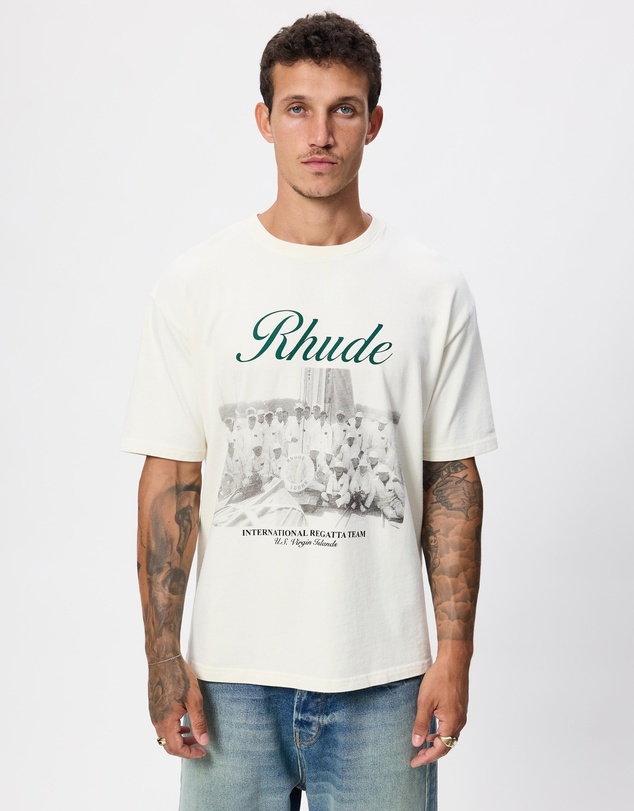 RHUDE - Virgin Islands Script Tee