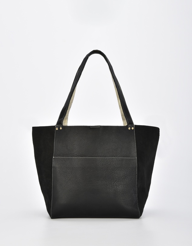 Cobb & Co - Phoenix Suede & Metallic Contrast Tote