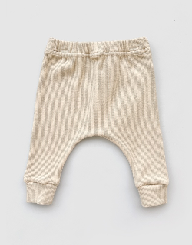 WITH LOVE FOR KIDS - Basics Thick Ribbed Pant - Babies - Kids