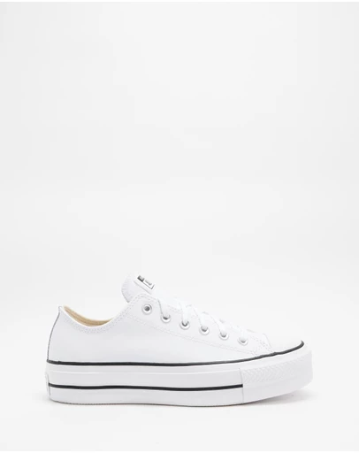 Converse - ICONIC EXCLUSIVE Chuck Taylor All Star Leather Platform Sneakers