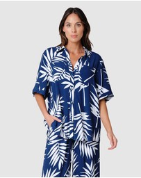 UNE PIECE - Short Sleeve Button-Up Shirt