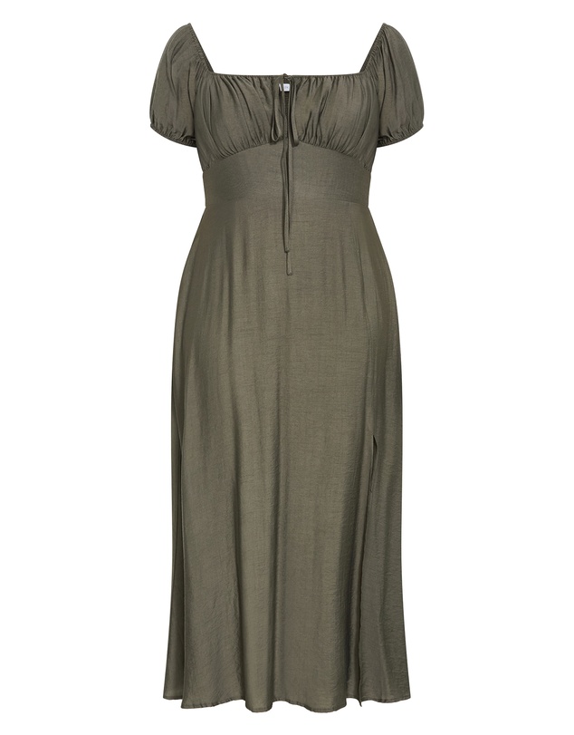 City Chic - Abbigail Split Maxi Dress
