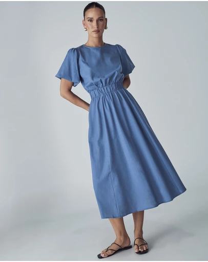 Willa - Pen Midi Dress