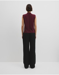 Country Road - Merino Mock Neck Knit