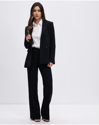 Farage - Eden Crepe Double Breasted Jacket