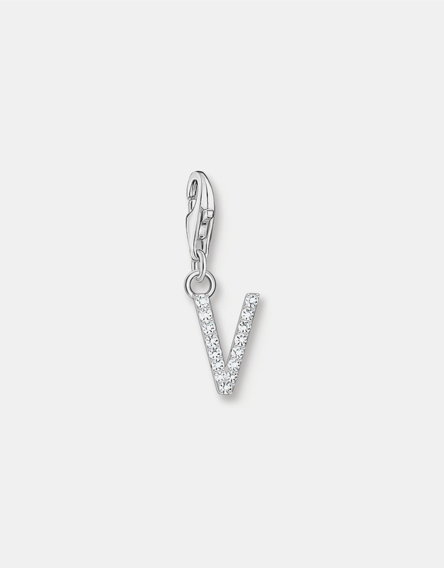 THOMAS SABO - Charm Pendant Letter V Silver