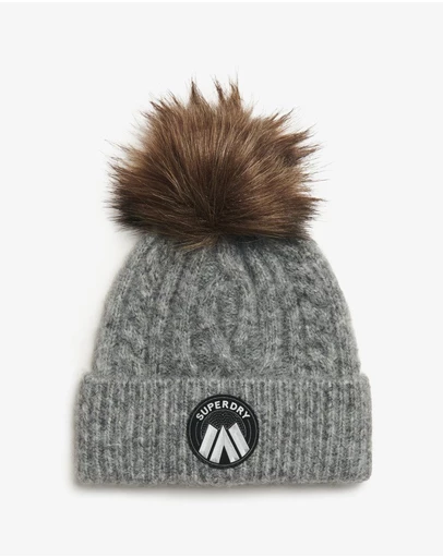 Superdry - Cable Luxe Knit Beanie Hat