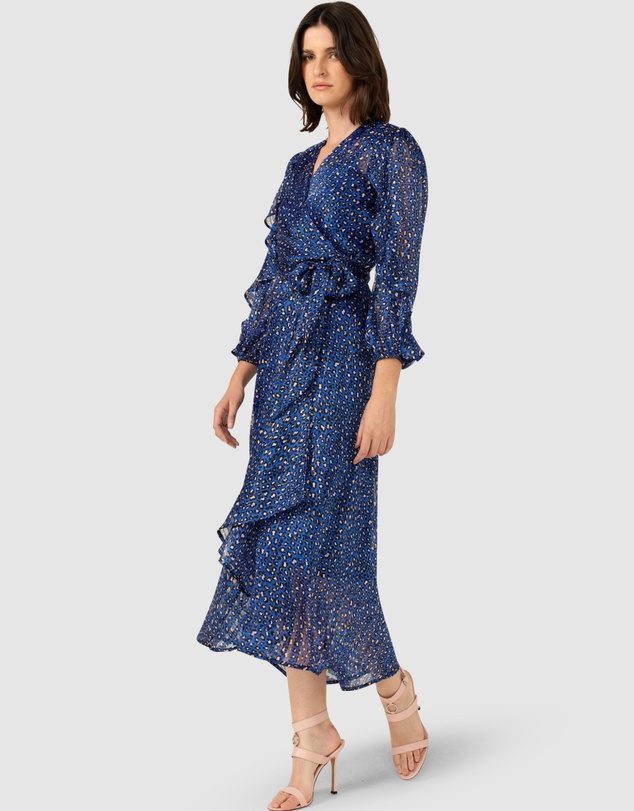 SACHA DRAKE - Shona Midi Wrap Dress