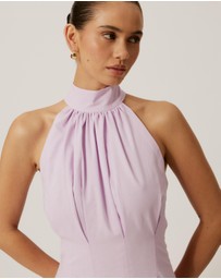 Tussah - Louie Linen Blend Midi Dress