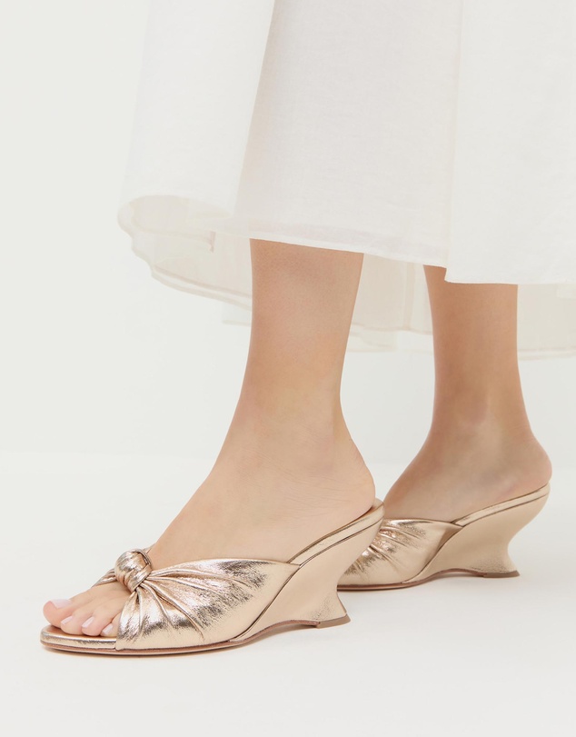 Loeffler Randall - Marsy Angled Wedge Sandals
