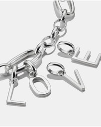 THOMAS SABO - THOMAS SABO Connect Charm letter V Silver