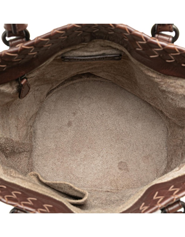 Pre-Loved by Azura Reborn - Pre-Loved bottega veneta Pre-owned Intrecciato Leather Bucket Bag