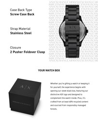 Armani Exchange - Black Automatic Watch