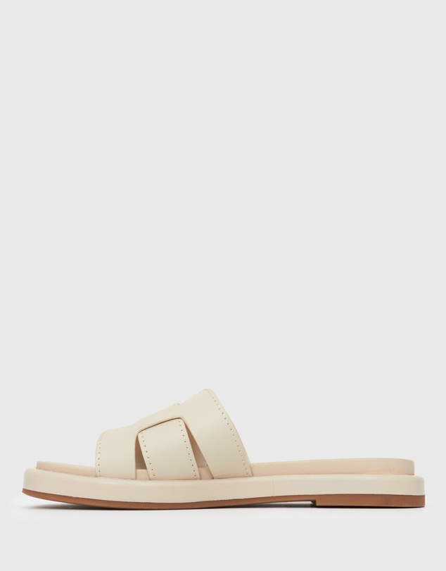 Betts - Bella Leather Flat Slides