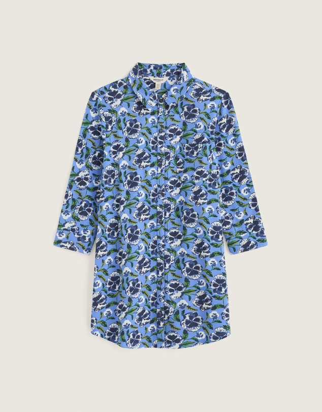 Seasalt - Dove Plant 3/4 Sleeve Tunic