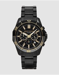 Armani Exchange - Black Chronograph Watch