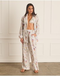 Aqua Blu Australia - Moonflower Odilia Beach Shirt