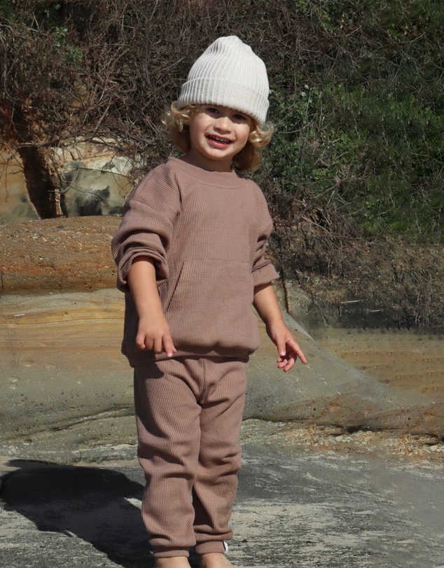 All Fenix - Mini Waffle Pants - Babies-Kids