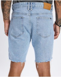 Thrills - Bones Raw Slim Denim Shorts