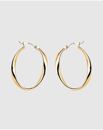 Najo - Cinta Yellow Gold Hoop