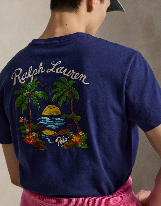 Polo Ralph Lauren - Classic Fit Embroidered Jersey T-Shirt
