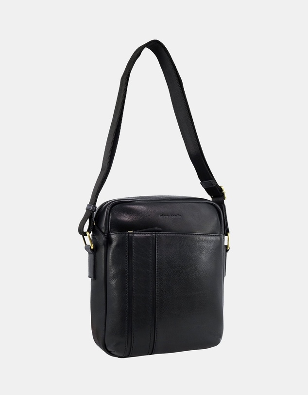Pierre Cardin - Pierre Cardin Men's Leather Versatile Crossbody Bag