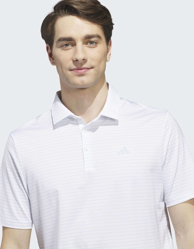adidas Performance - PERFORMANCE TWO-COLOR STRIPE POLO SHIRT Mens